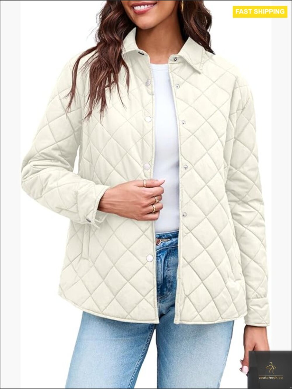 Lightweight Quilted Bomber Jacket Classic Chic Fitted Stand Collar Outerwear
